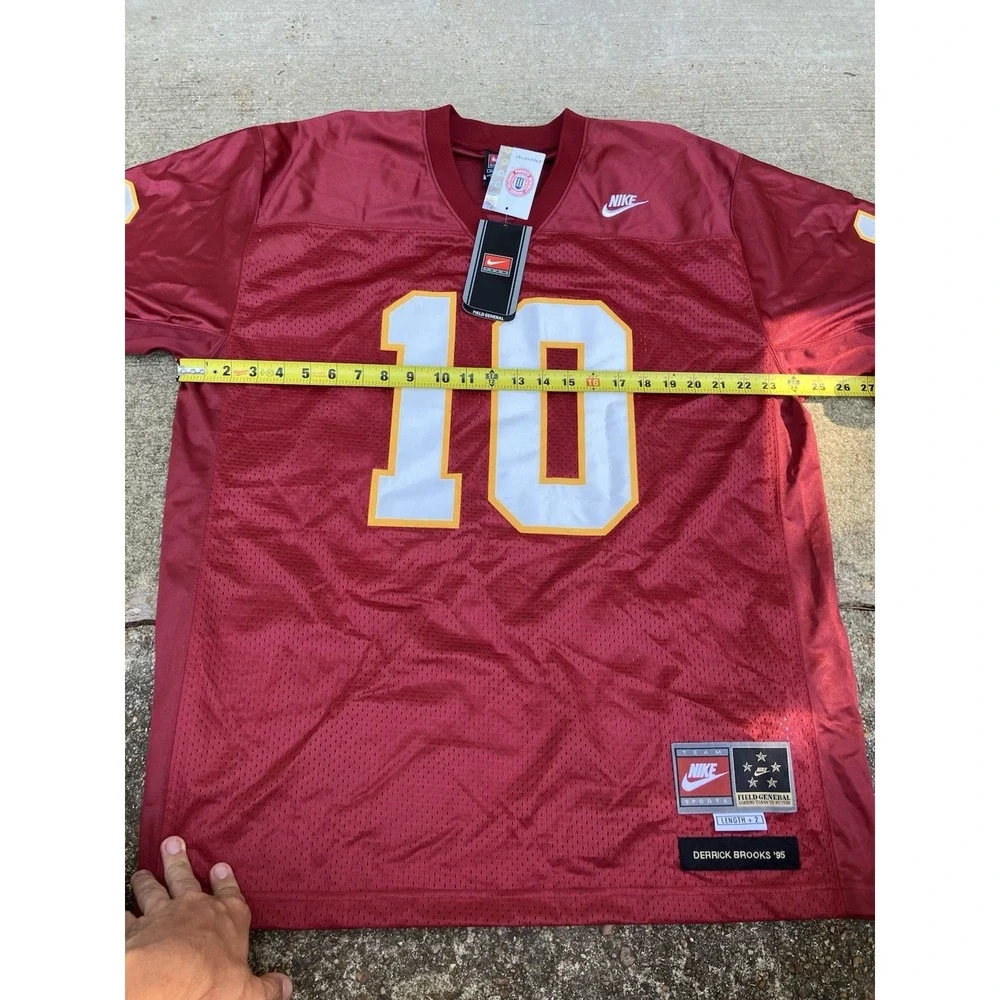 VTG Signed Nike Florida State Seminoles Derrick Brooks 